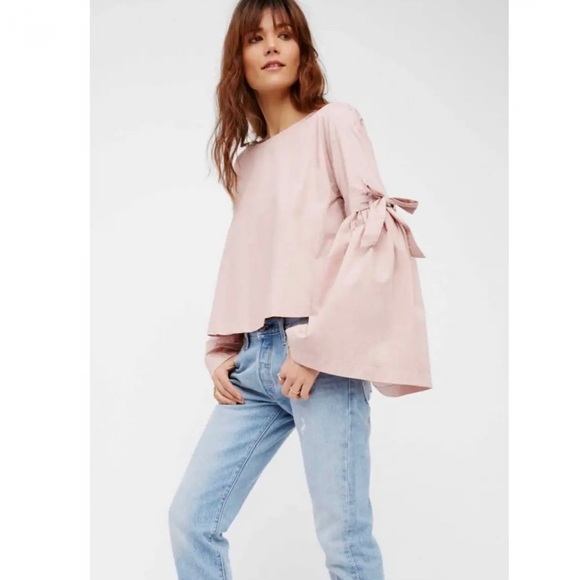 Free people ballet long sleeve blouse Sz Xs - Picture 5 of 12